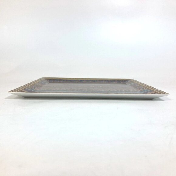 UNUSED HERMES Cheval durian plate square horse The dishes Pottery Multicolore - Picture 9 of 9